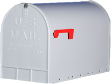 Microbe Spijsverteringsorgaan Beyond Bestel een typisch Amerikaanse brievenbus (US mailbox)