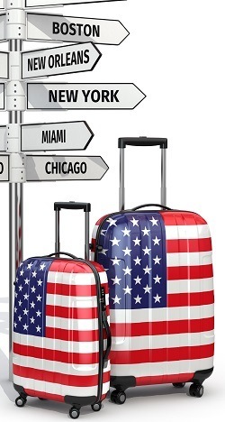 Wet en regelgeving kofferbak Motivatie Uw bagage: vliegtuiglimieten, ook voor Amerika