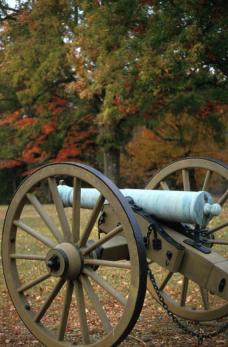 Kanon bij het Shiloh slagveld
