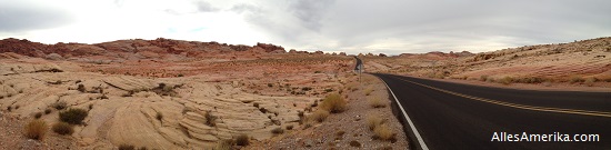 USA desert highway