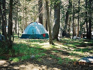 Tent in Yosemite NP